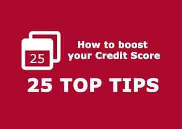 TIP How to boost credit score